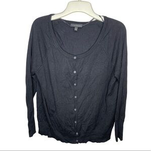 Lane‎ Bryant Black Cardigan Sweater